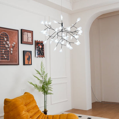 Flowerburst LED Pendant Chandelier – Modern Acrylic Ceiling Light