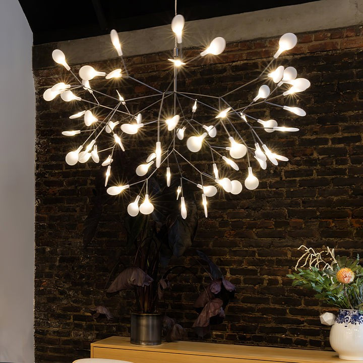 Flowerburst LED Pendant Chandelier – Modern Acrylic Ceiling Light