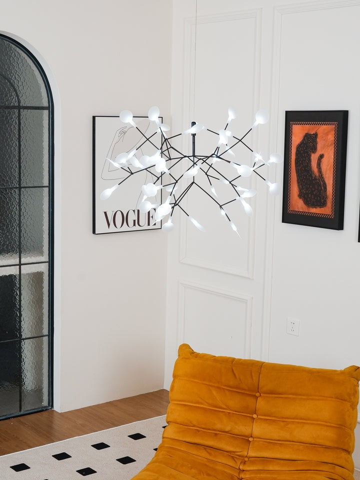 Flowerburst LED Pendant Chandelier – Modern Acrylic Ceiling Light