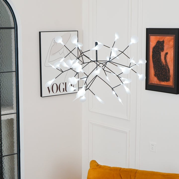 Flowerburst LED Pendant Chandelier – Modern Acrylic Ceiling Light
