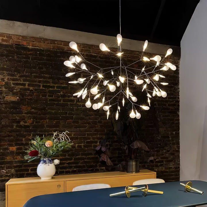 Flowerburst LED Pendant Chandelier – Modern Acrylic Ceiling Light