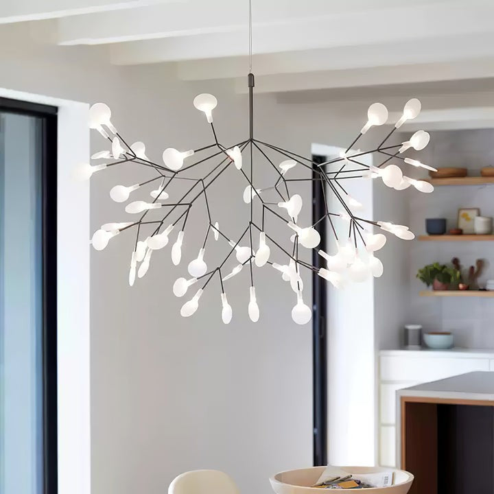 Flowerburst LED Pendant Chandelier – Modern Acrylic Ceiling Light