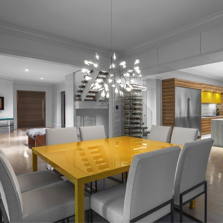 Flowerburst LED Pendant Chandelier – Modern Acrylic Ceiling Light