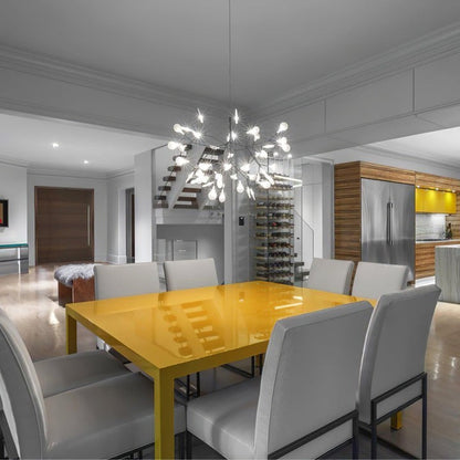 Flowerburst LED Pendant Chandelier – Modern Acrylic Ceiling Light