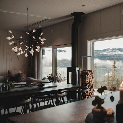 Flowerburst LED Pendant Chandelier – Modern Acrylic Ceiling Light