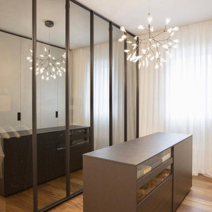 Flowerburst LED Pendant Chandelier – Modern Acrylic Ceiling Light