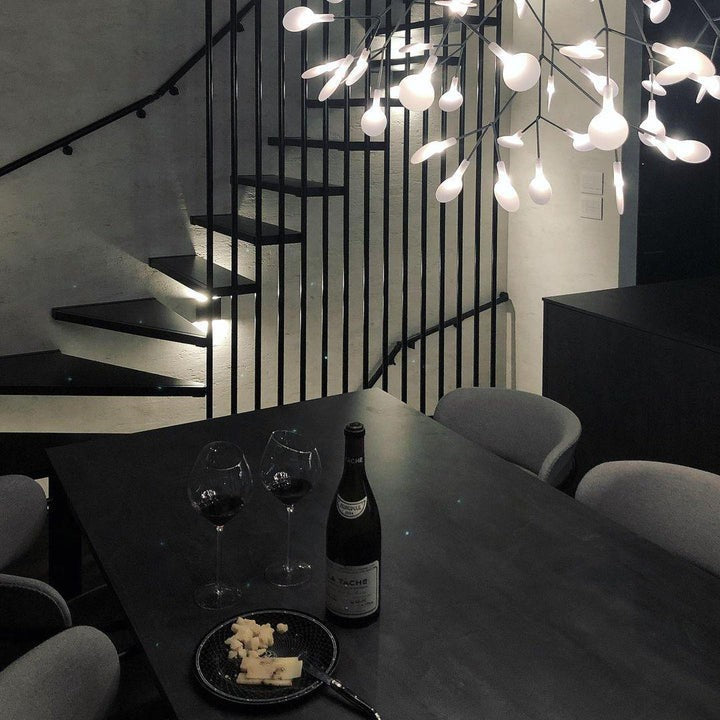 Flowerburst LED Pendant Chandelier – Modern Acrylic Ceiling Light