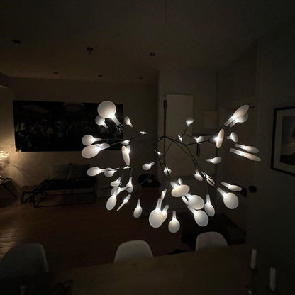 Flowerburst LED Pendant Chandelier – Modern Acrylic Ceiling Light