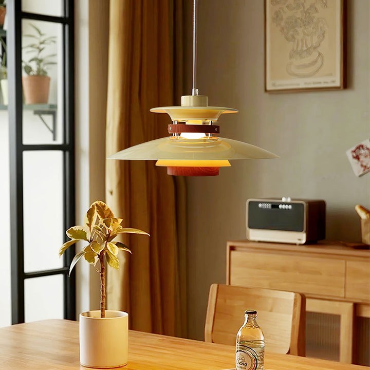 Four-Shade Scandinavian Ceiling Pendant Light