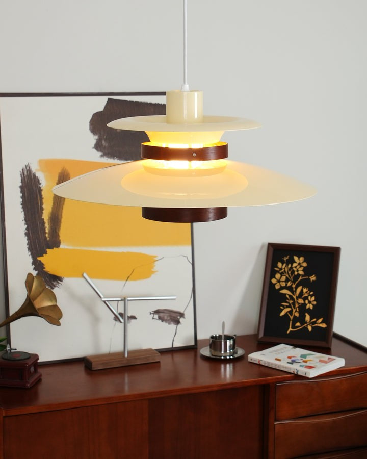 Four-Shade Scandinavian Ceiling Pendant Light