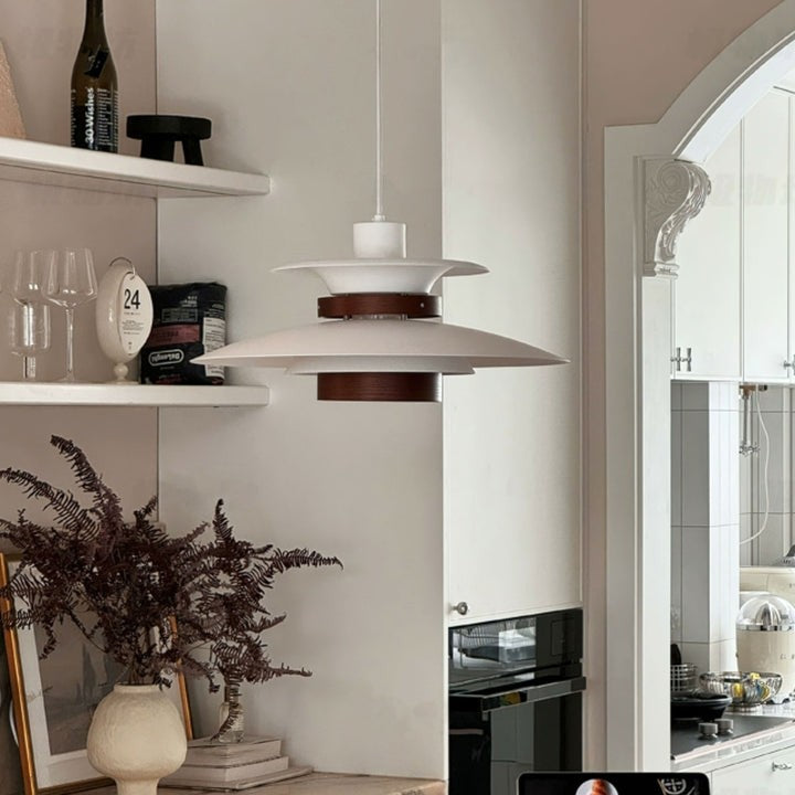 Four-Shade Scandinavian Ceiling Pendant Light