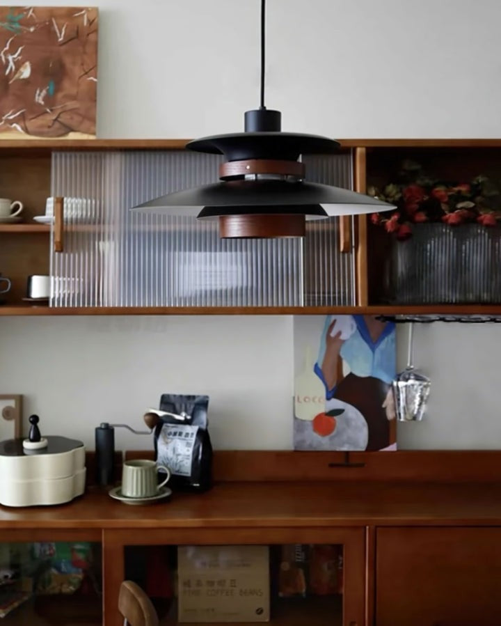 Four-Shade Scandinavian Ceiling Pendant Light