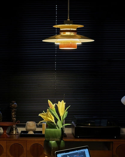 Four-Shade Scandinavian Ceiling Pendant Light