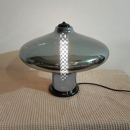 Futuristic Glass LED Table Lamp