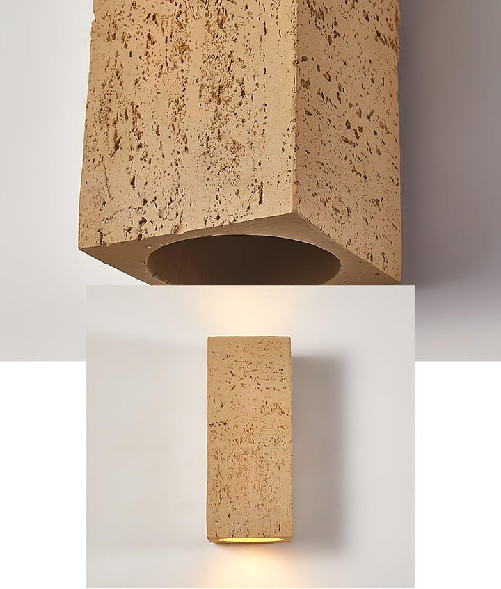 Geometric Bricks LED Indoor Wall Sconce