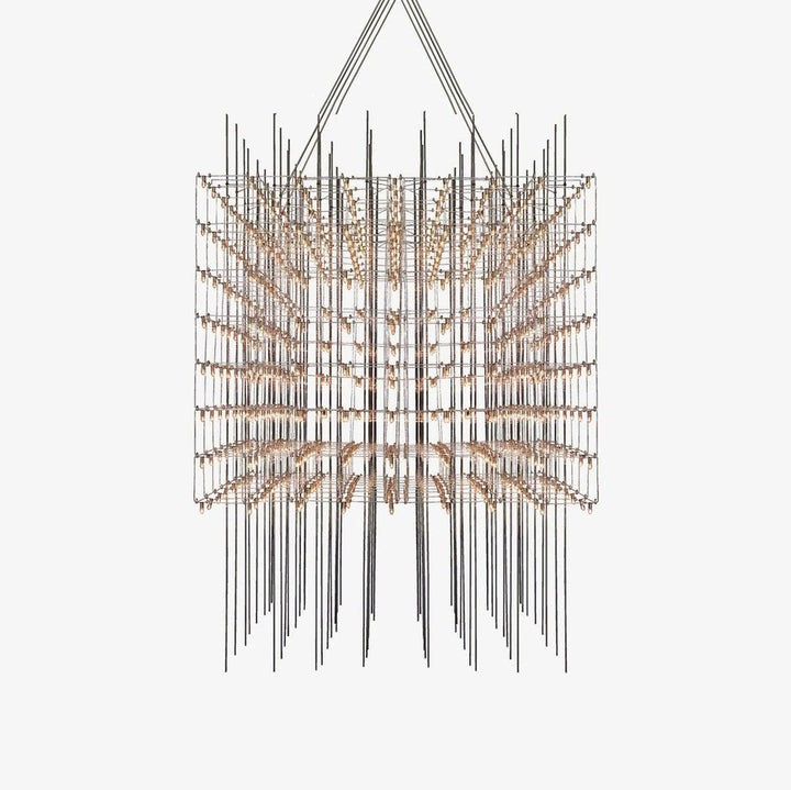 Geometric LED Cube Pendant Light