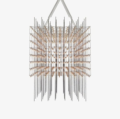 Geometric LED Cube Pendant Light