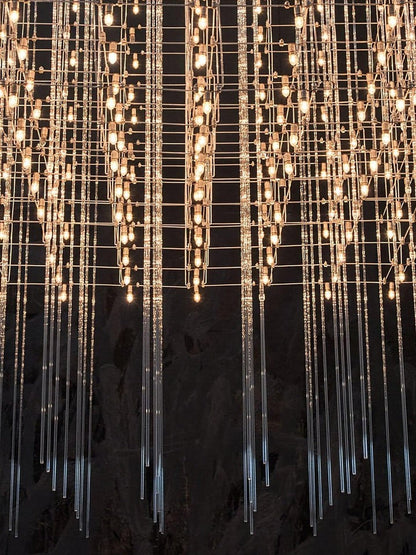 Geometric LED Cube Pendant Light