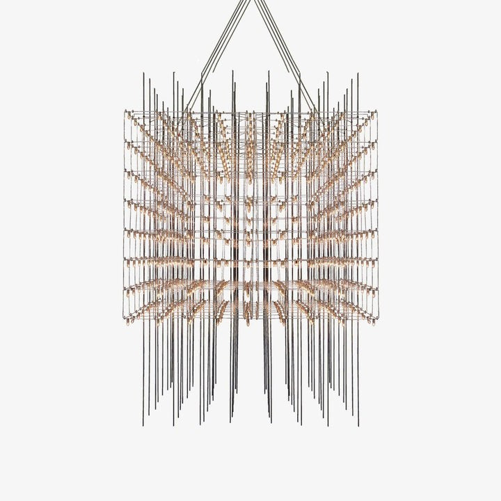 Geometric LED Cube Pendant Light