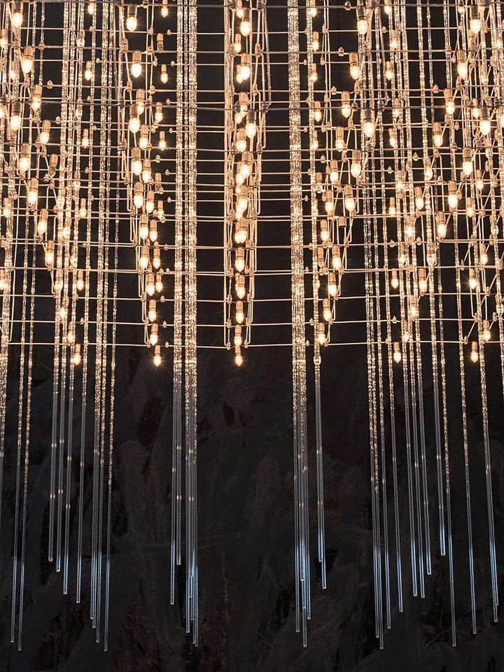Geometric LED Cube Pendant Light