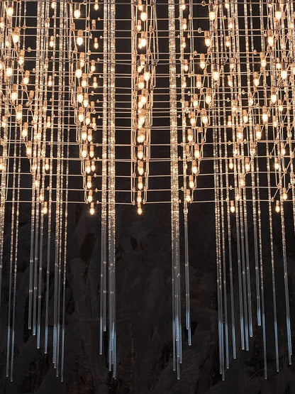 Geometric LED Cube Pendant Light