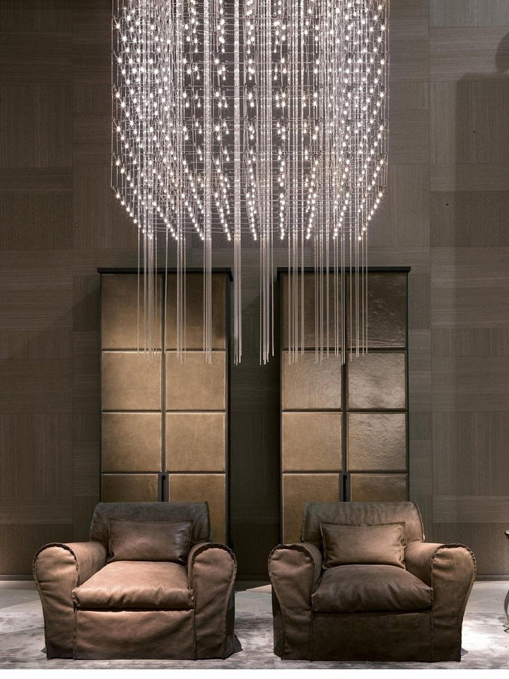 Geometric LED Cube Pendant Light