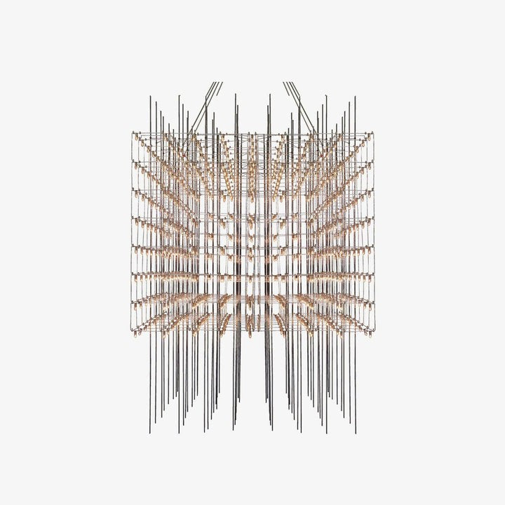 Geometric LED Cube Pendant Light