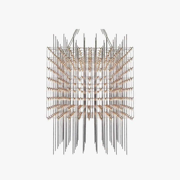 Geometric LED Cube Pendant Light