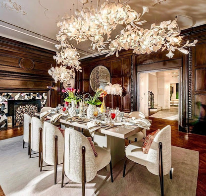Gingko Leaf Chandelier – Modern Pendant Lighting Fixture