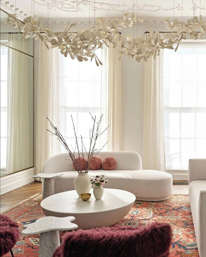 Gingko Leaf Chandelier – Modern Pendant Lighting Fixture