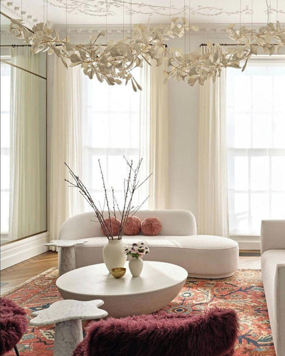 Gingko Leaf Chandelier – Modern Pendant Lighting Fixture