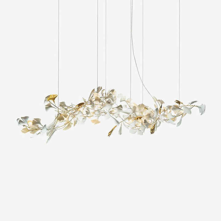 Ginkgo Leaf-Inspired Chandelier E