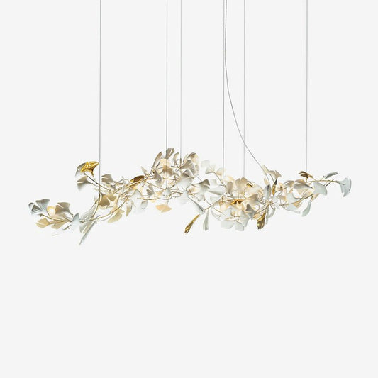 Ginkgo Leaf-Inspired Chandelier E