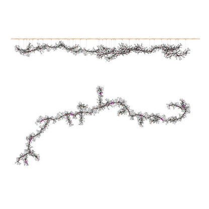 Ginkgo Leaf-Inspired Chandelier E