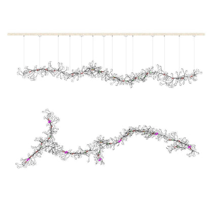 Ginkgo Leaf-Inspired Chandelier E