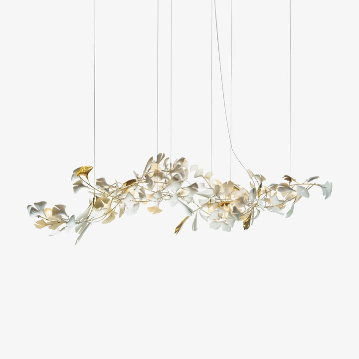 Ginkgo Leaf-Inspired Chandelier E
