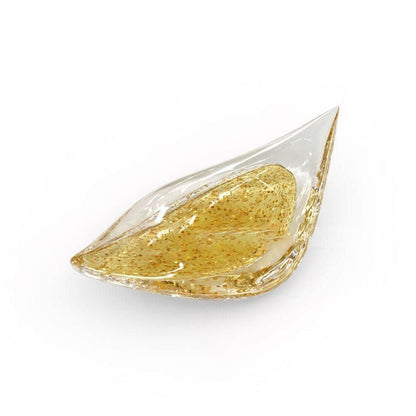Gold Leaf LED Ceiling Chandelier