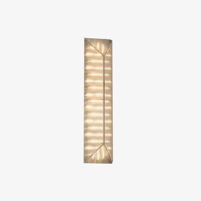 Gothic-Inspired Patterned Glass LED Wall Sconce