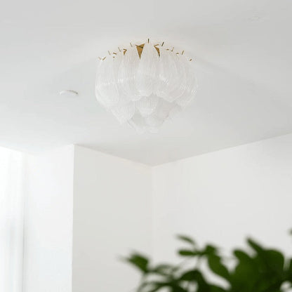 Hand-Blown Murano Glass Ceiling Light