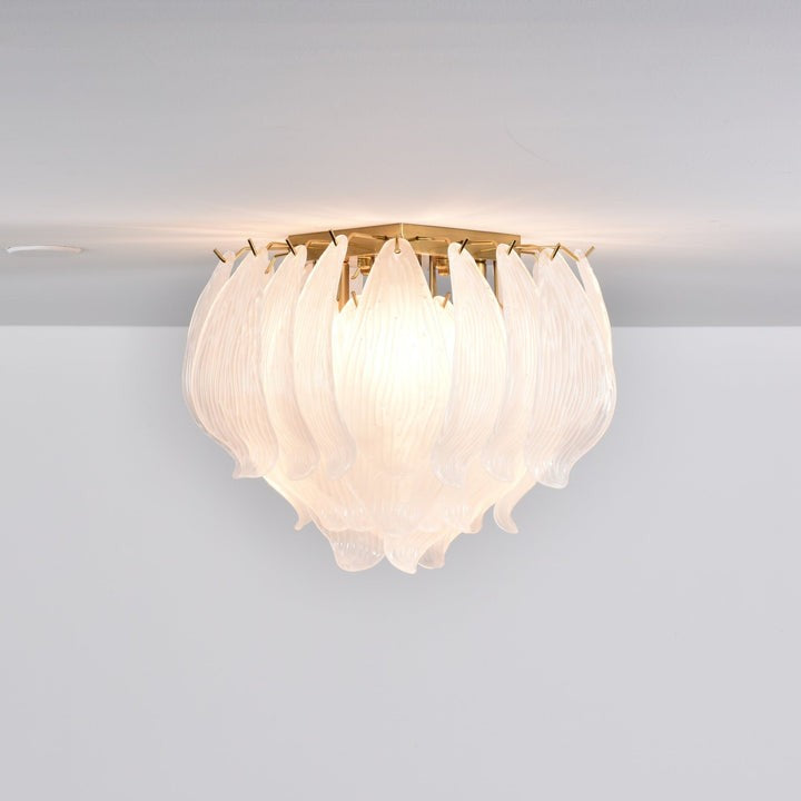Hand-Blown Murano Glass Ceiling Light