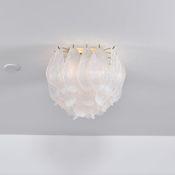 Hand-Blown Murano Glass Ceiling Light