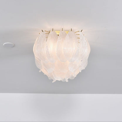 Hand-Blown Murano Glass Ceiling Light