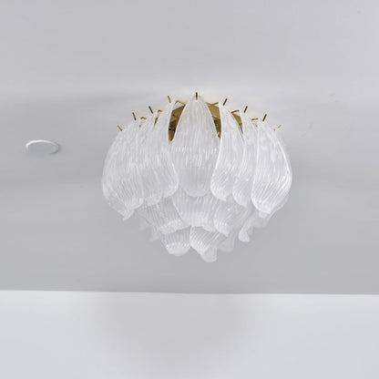 Hand-Blown Murano Glass Ceiling Light