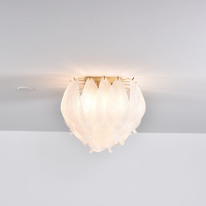 Hand-Blown Murano Glass Ceiling Light