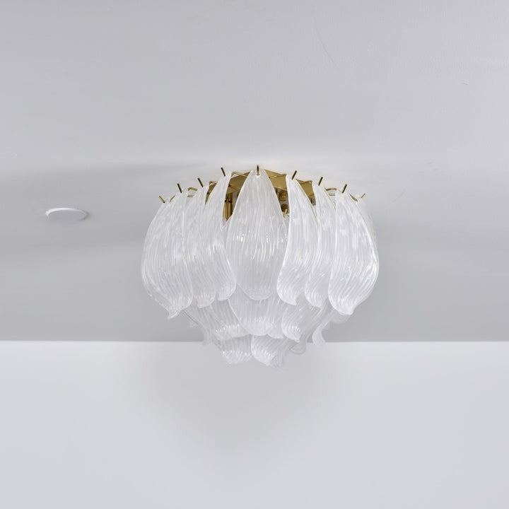 Hand-Blown Murano Glass Ceiling Light