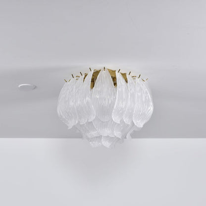 Hand-Blown Murano Glass Ceiling Light