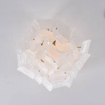 Hand-Blown Murano Glass Ceiling Light