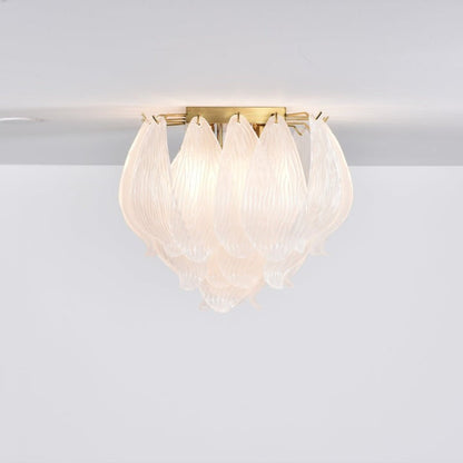 Hand-Blown Murano Glass Ceiling Light