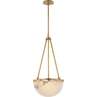 Handcrafted Alabaster LED Ceiling Chandelier