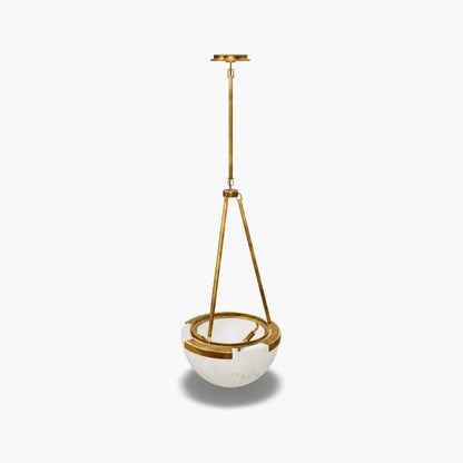 Handcrafted Alabaster LED Ceiling Chandelier